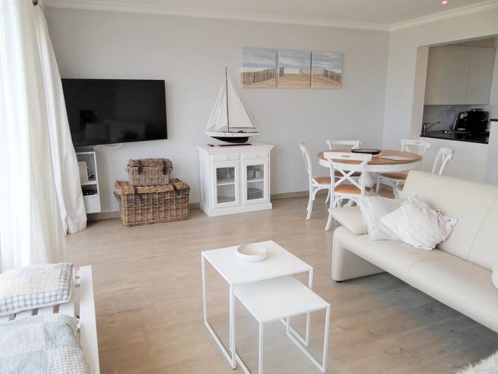 Location de vacances pour 5 personnes, avec terrasse et balcon/terrasse, adapté aux familles à Nieuwpoort