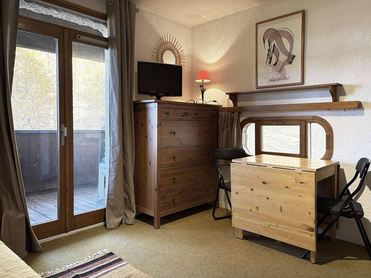 Apartamento vacacional entero, Studio à deux pas du centre in Les Orres, Parque Nacional de los Ecrins