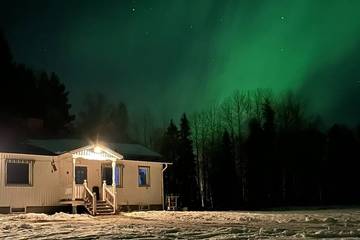 Ferienhaus für 7 Personen, mit Garten, mit Haustier in Lappland (Schweden)