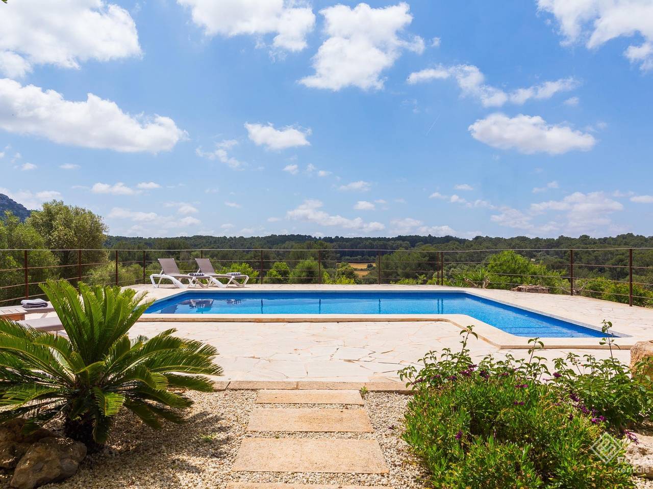 Son Fornes - Beautiful villa with pool and garden in Algaida in Algaida, Majorca Center