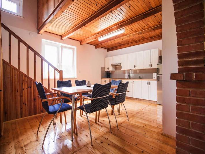 Ferienhaus mit Garten, in der Nähe des Sees in Grunwald, Seenplatte von Ilawa
