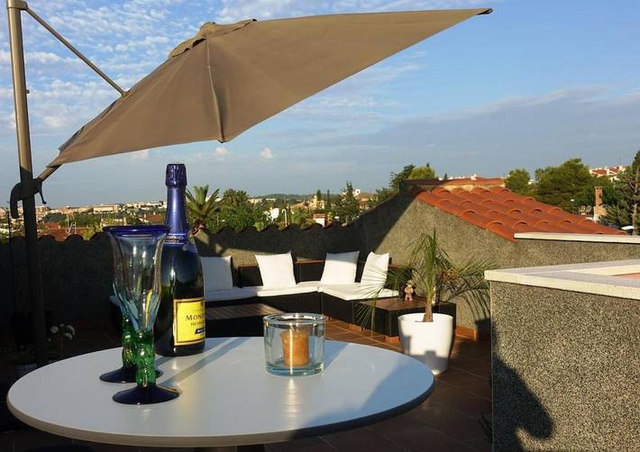 Chalet para 10 personas, con jardín y vistas en Torredembarra