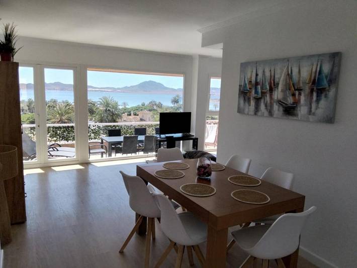 Ferienwohnung für 7 Personen, mit Pool und Ausblick sowie Garten in La Manga del Mar Menor - 4