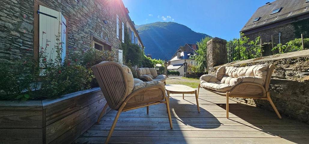 Gîte pour 4 personnes, avec sauna et piscine ainsi que jardin et vue à Antignac - 4