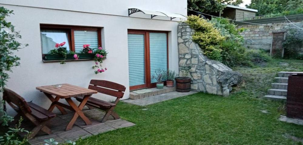 Appartement de vacances pour 5 personnes, avec sauna et jardin