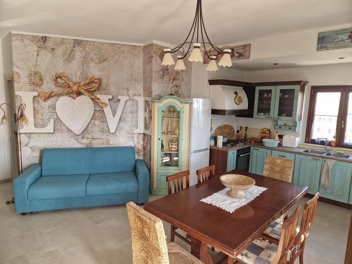 Appartamento per 7 persone, con Balcone e Terrazza nonché Panorama a Santa Caterina dello Ionio