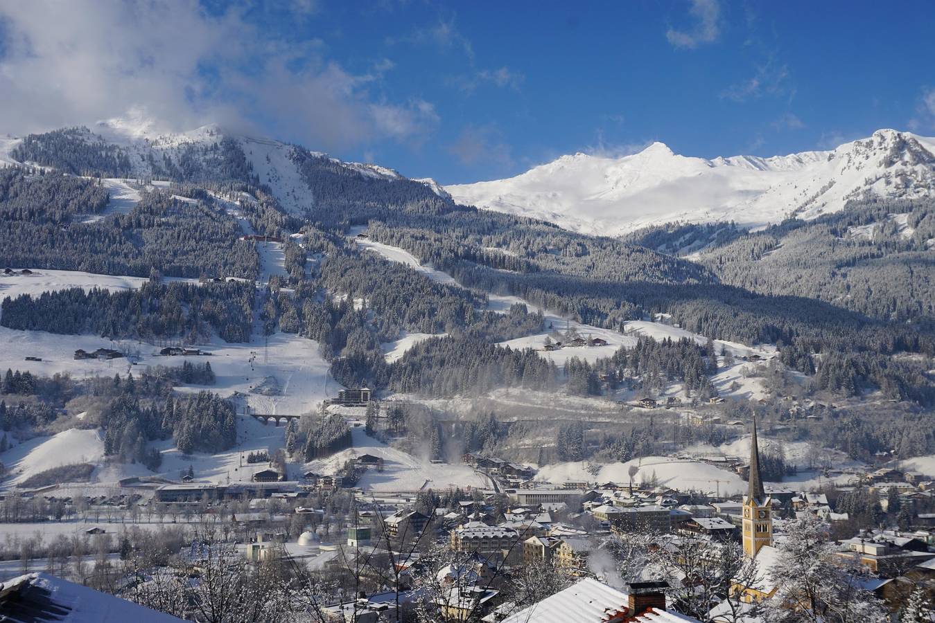 Geheel vakantieappartement, App/3 slaapkamers/douche, bad, wc in Bad Hofgastein, Ski Amadé