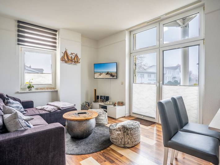 Ferienwohnung für 6 Personen, mit Balkon, kinderfreundlich in Binz