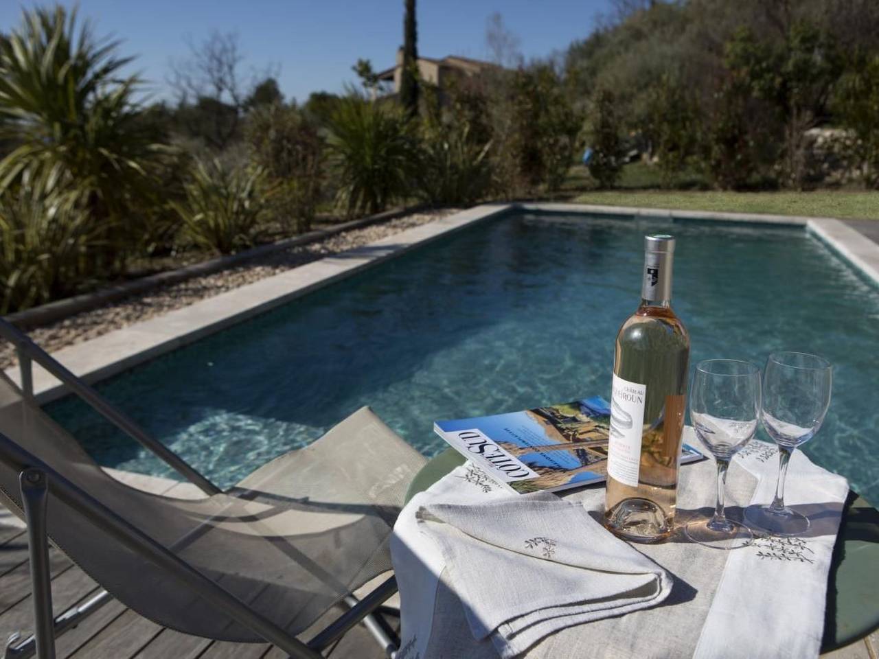 "Meline" mit Aussicht in Seillans, Region de Draguignan