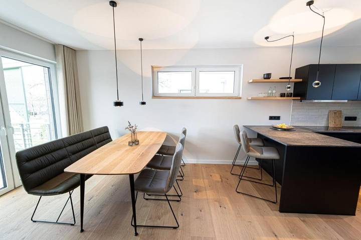 Hotel für 5 Personen, mit Balkon und Terrasse sowie Garten und Sauna in Hasetal - 4