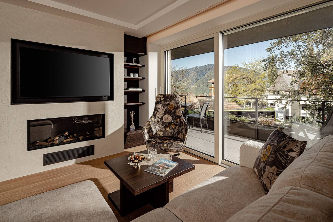 Geheel appartement, Chalet Appartement Stefan – Centraal in Schenna met Bergzicht in Schenna, Sarntaler Alpen
