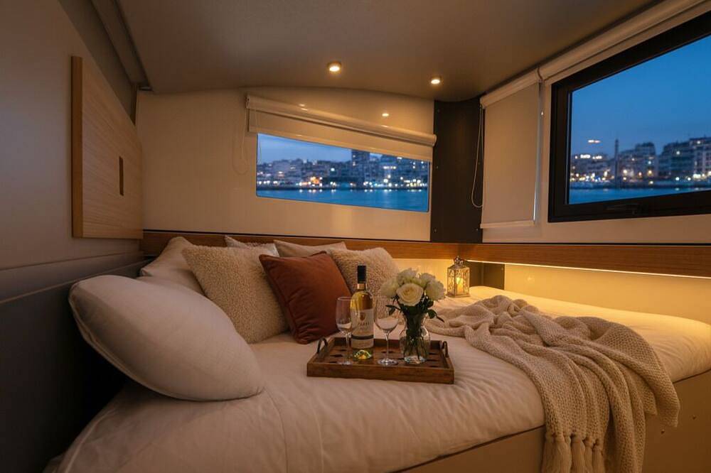 Exclusiva Embarcación en Marina de Vigo | Terraza Privada sobre el Mar in Rias Baixas