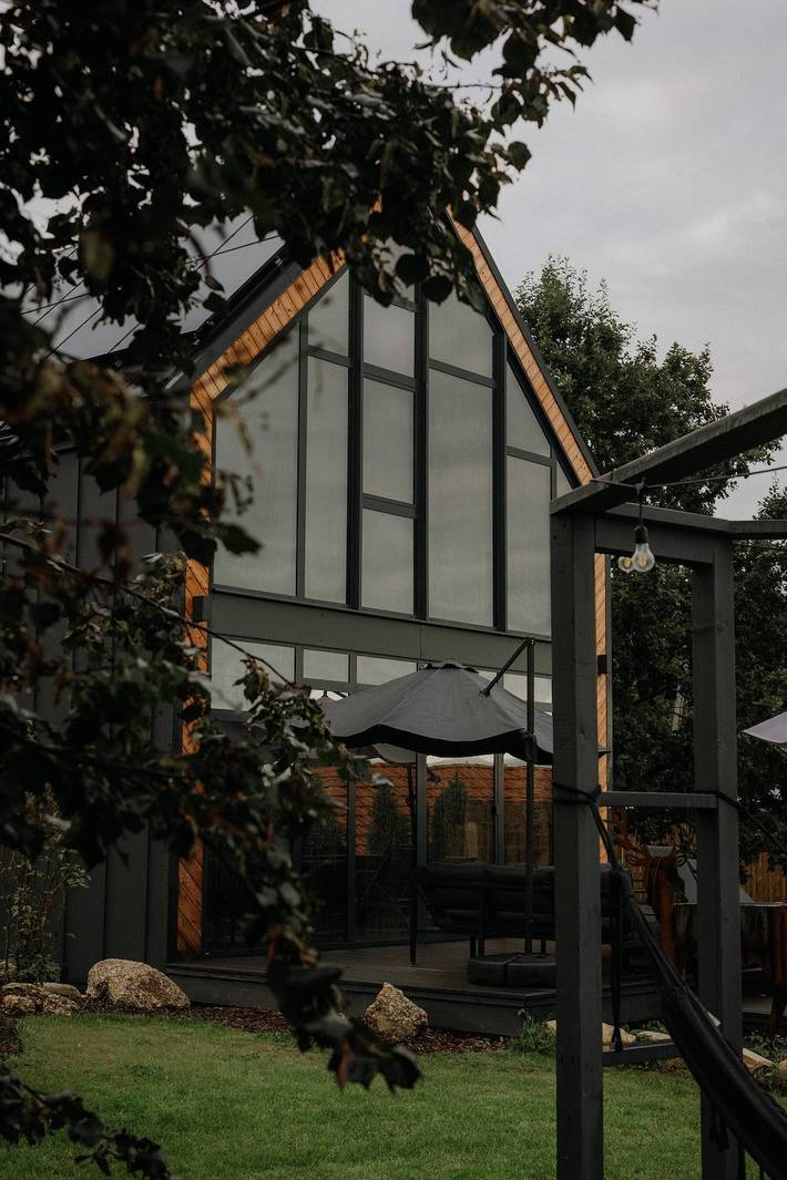 Ferienhaus für 7 Personen, mit Garten und Ausblick sowie Sauna, mit Haustier in Niederschlesien