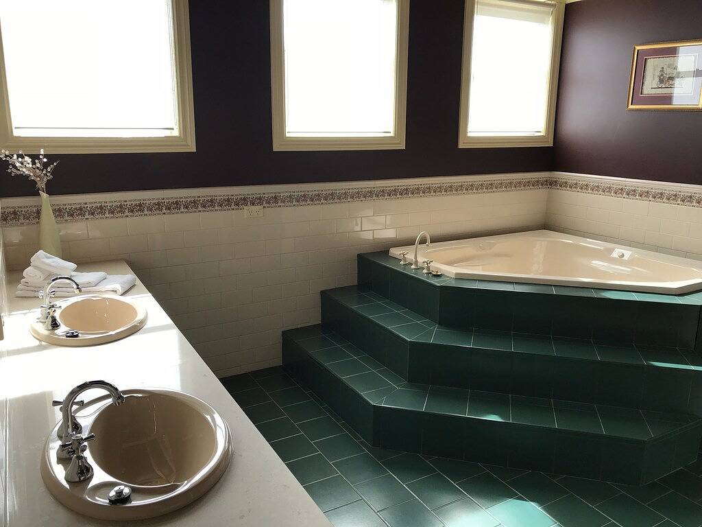 River Lodge, großes Haus am Hopkins River in Warrnambool, Great Ocean Road