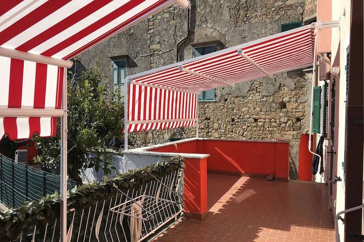 Ferienwohnung für 4 Personen, mit Balkon und Garten