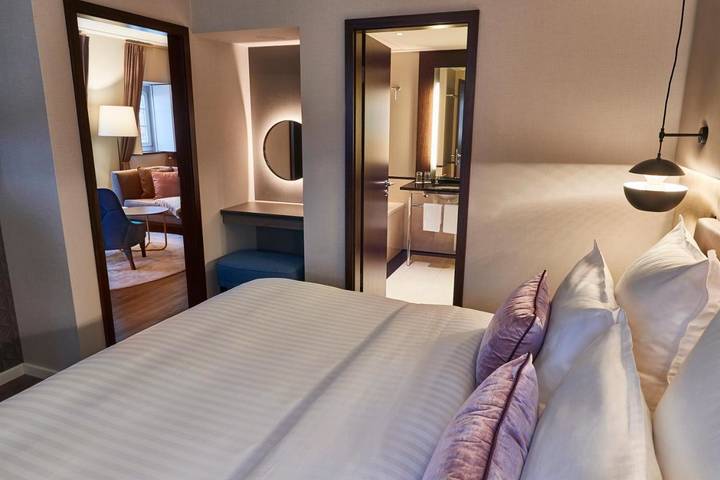 Hotel für 3 Personen, mit Ausblick und Sauna, mit Haustier in Dresden Striezelmarkt - 4