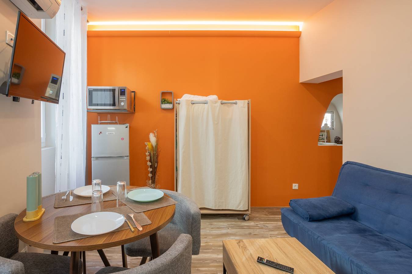 Appartement entier, Appartement '106 - T2 Cosy' avec Wi-Fi et Climatisation in Bourg-Saint-Andéol, Privas