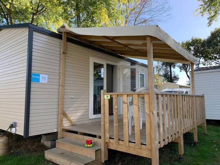 Camping pour 6 personnes, avec Bassin pour enfant et Piscine à Guérande