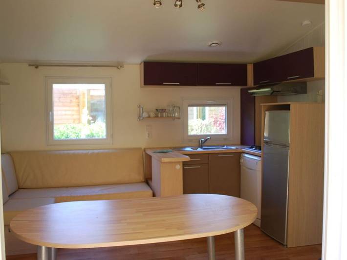 Mobil home pour 6 personnes, avec terrasse et piscine, animaux acceptés à Thiviers - 3