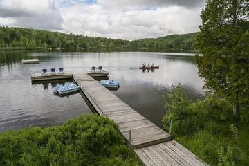 Chalet for 7 Guests in Lac-Supérieur, Quebec, Picture 1