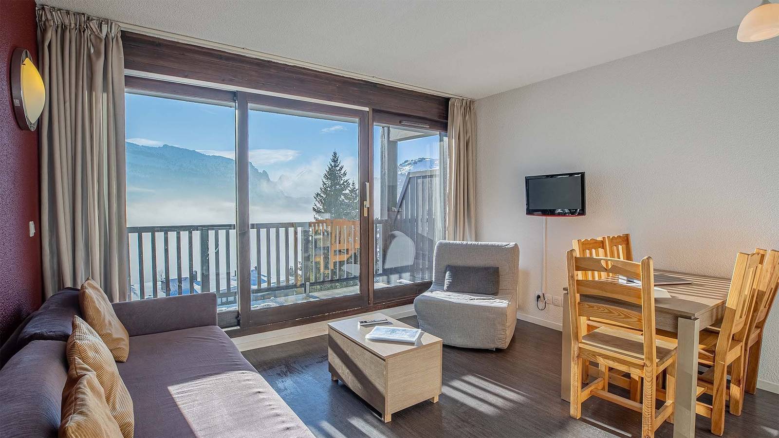 Geheel appartement, Vakantieappartement voor 5 personen met zwembad in Flaine, Arâches-la-Frasse