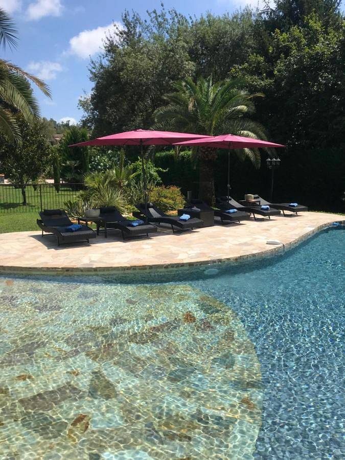 Villa pour 6 personnes, avec jacuzzi ainsi que piscine et jardin à Saint-Paul-de-Vence - 4