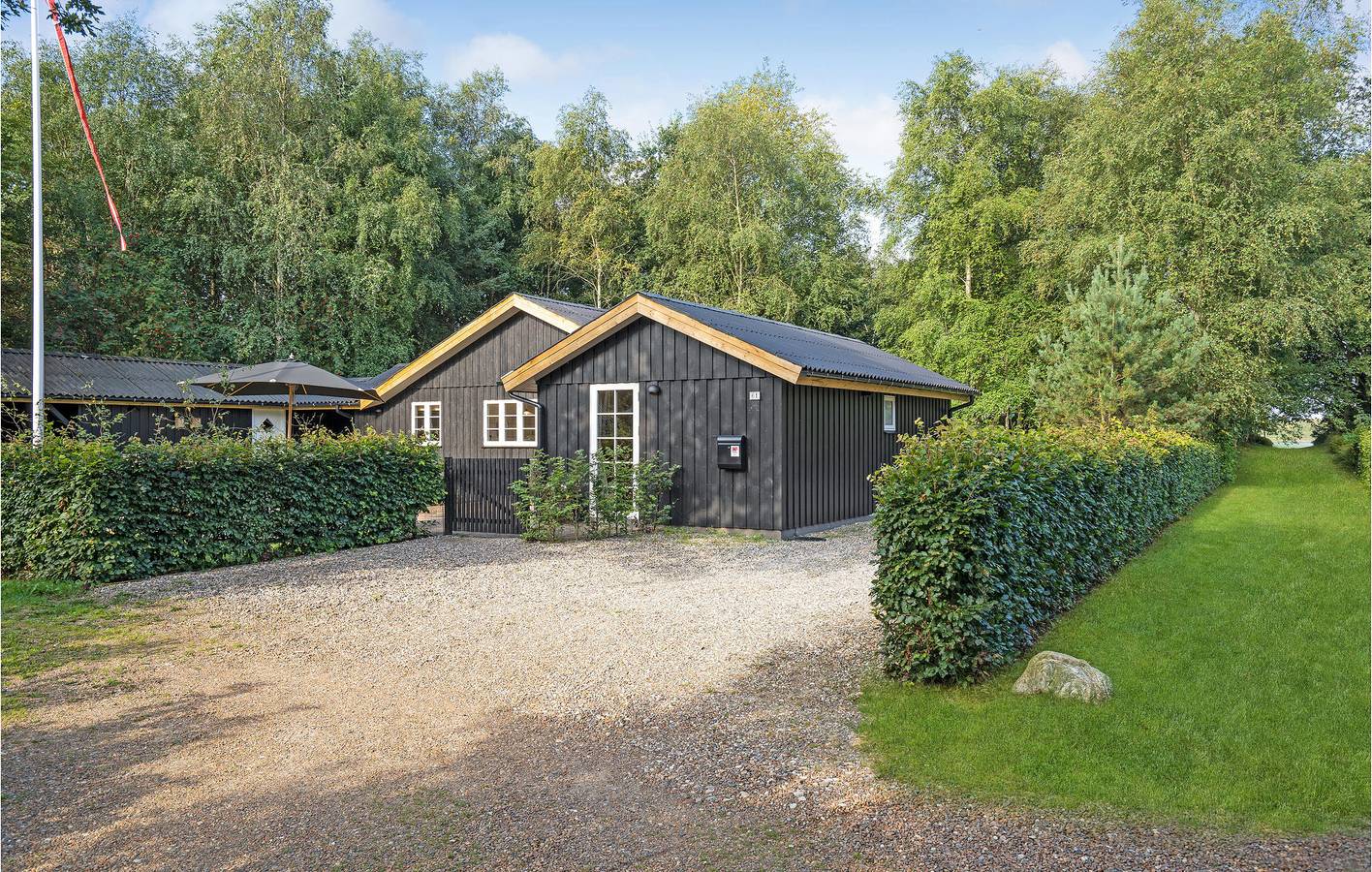 Ferienhaus für 6 Personen mit Seeblick in Varde