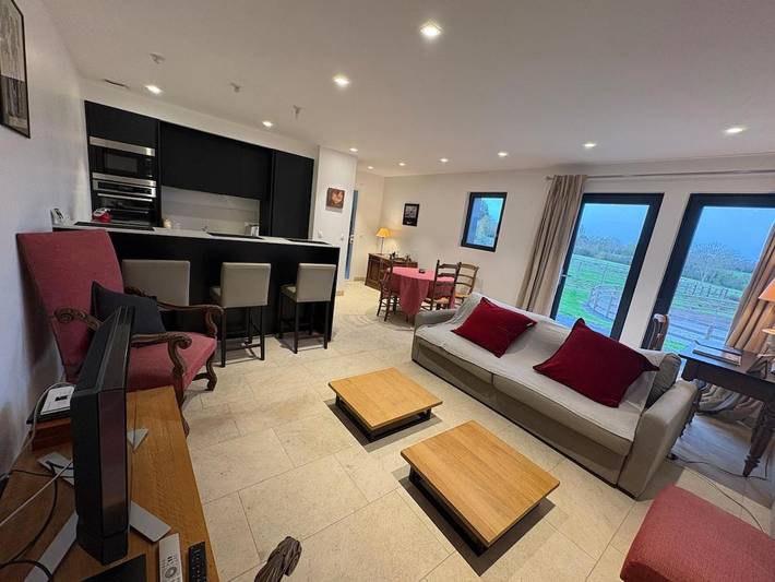 Location de vacances pour 7 personnes, avec vue et jardin, animaux acceptés à Reux - 2