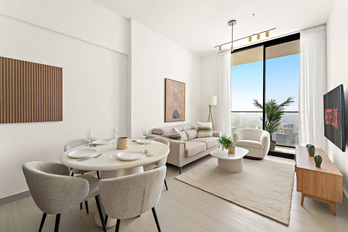 Entire apartment, Binghatti Gardenia - 3304 (1Bd) in Dubai, Emirate of Dubai