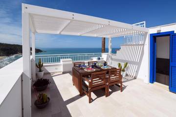 Gîte pour 4 personnes, avec vue et balcon à Peschici