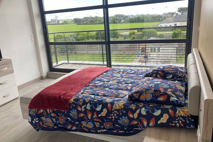 Location de vacances pour 5 personnes, avec balcon et jardin, animaux acceptés à Porspoder - 3