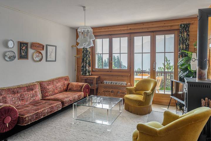 Gîte pour 4 personnes, avec terrasse et balcon/terrasse à Bettmeralp - 4