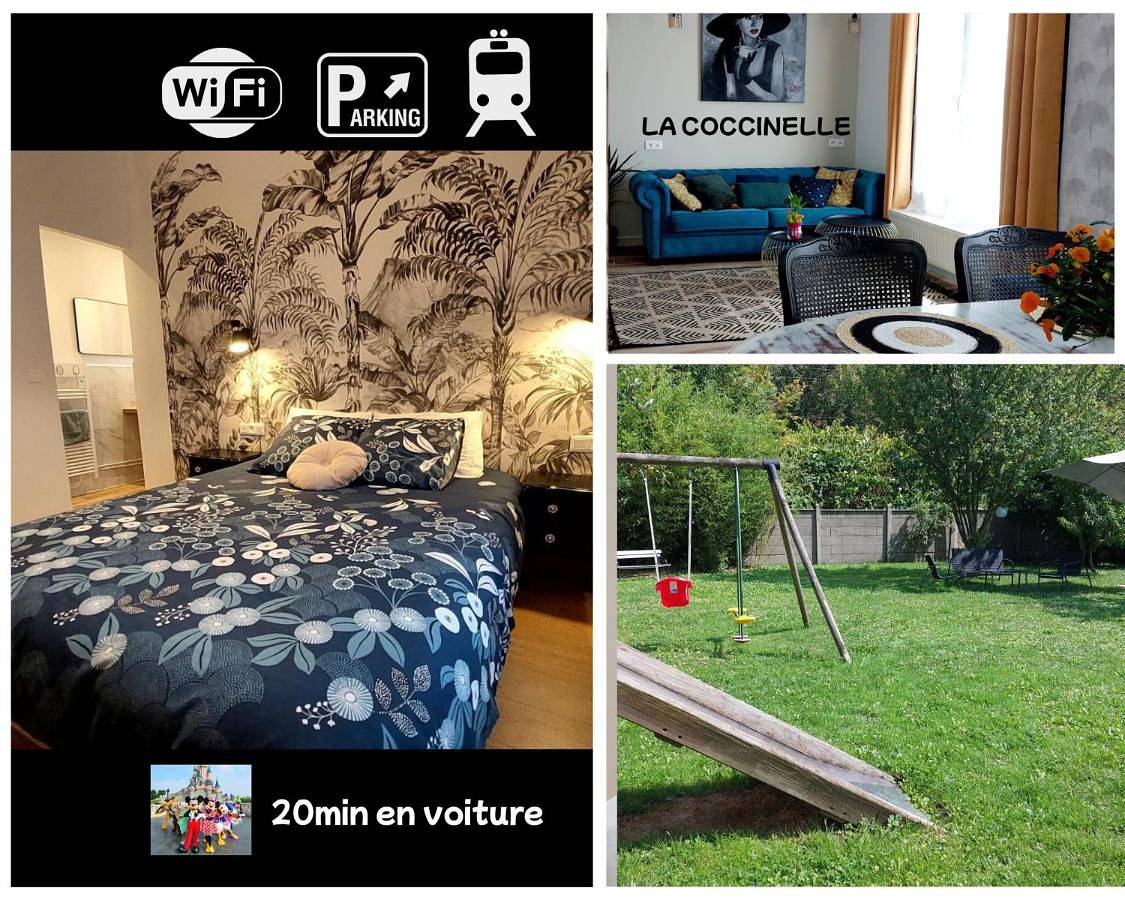 Two-Bedroom House in Ozoir-la-Ferrière, Seine-et-Marne