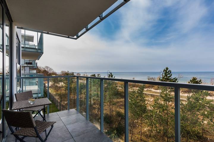 Studio für 2 Personen, mit Balkon/Terrasse in Mielno - 2