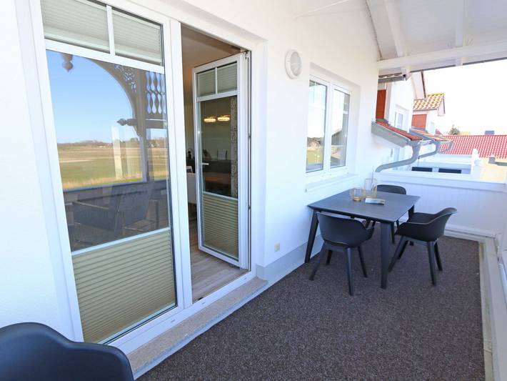 Ferienwohnung für 4 Personen, mit Balkon und Seeblick sowie Ausblick in Thiessow - 4