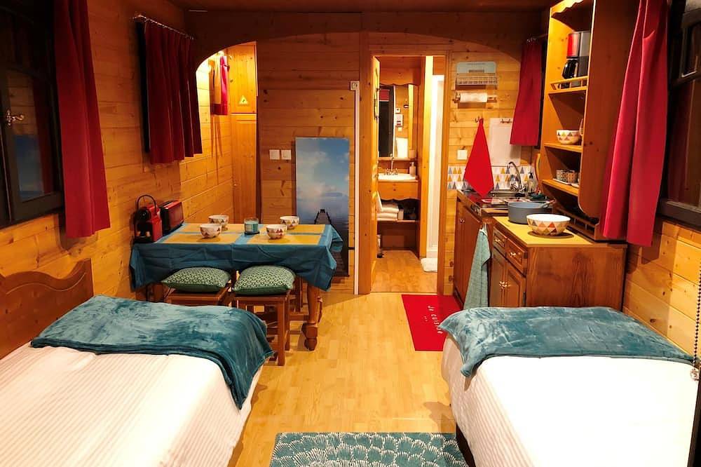 Millygite Roulotte - Chalet con ruedas 4 estaciones - Cottage in Milly-la-Forêt, Parc naturel régional du Gâtinais français