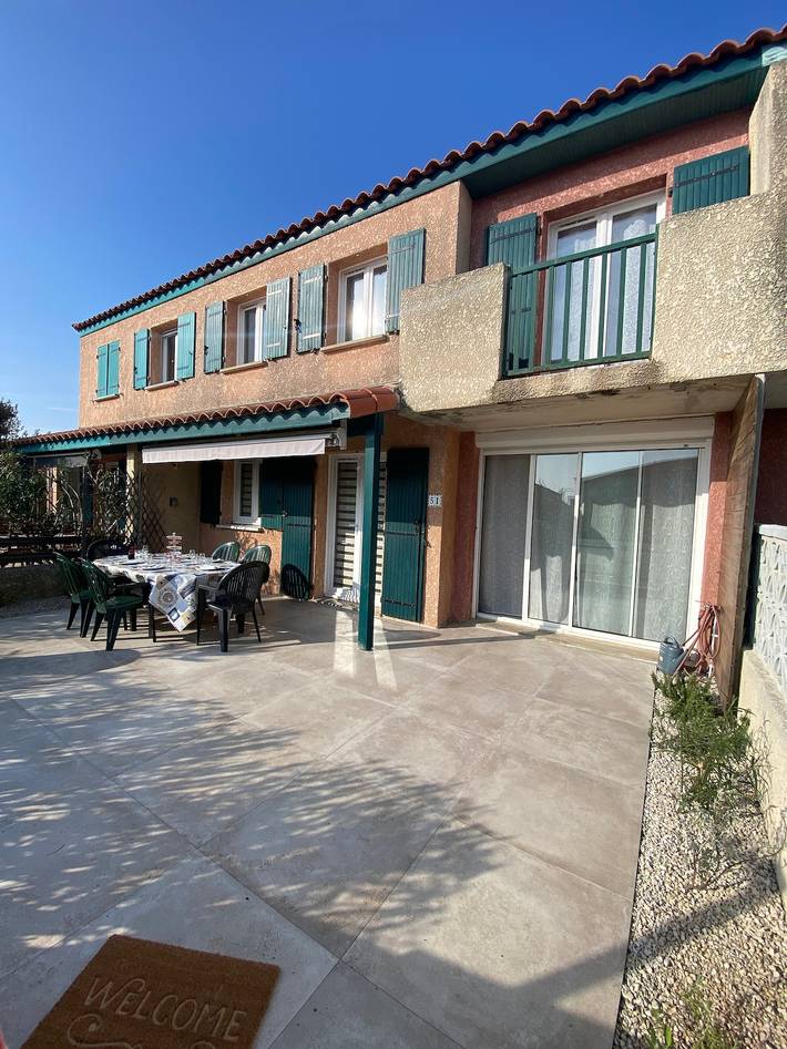 Maison de vacances pour 6 personnes, avec jardin à Le Barcarès