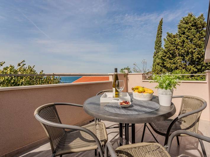 Ferienwohnung für 4 Personen, mit Balkon