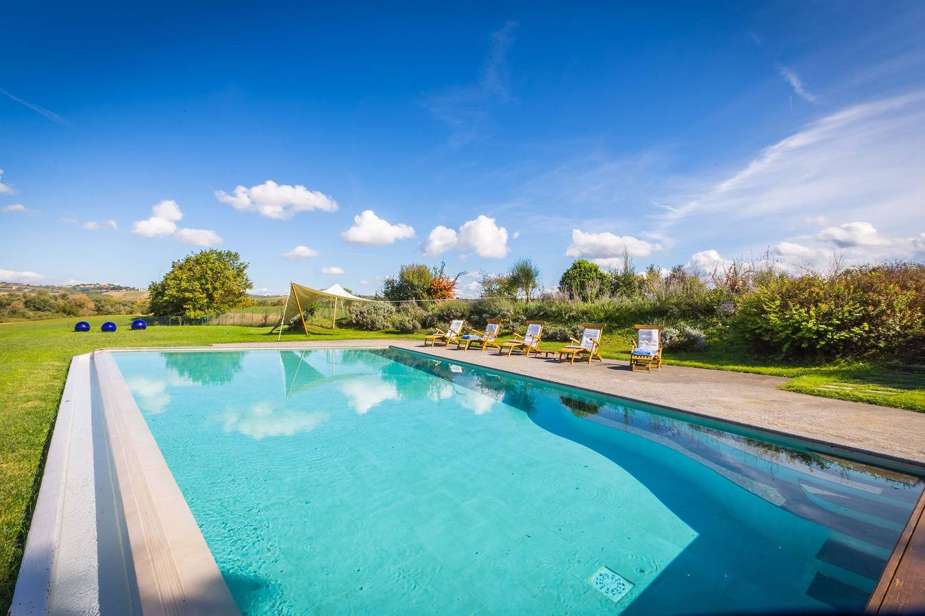 Villa für 9 Personen mit Garten in Chiusi, Chianti