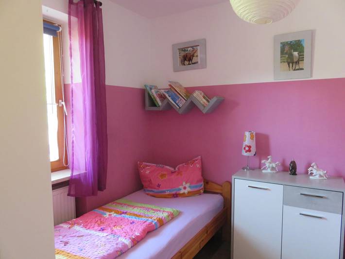 Ganze Wohnung, Reiterhof Finkenmühle Fewo Romano mit Balkon in Weißenstadt, Landkreis Wunsiedel im Fichtelgebirge