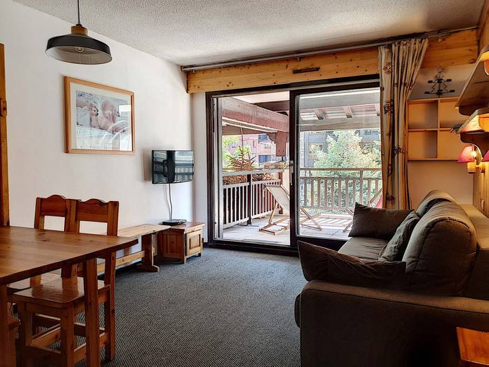 Chalet pour 3 personnes, avec balcon à Val-d'Isère