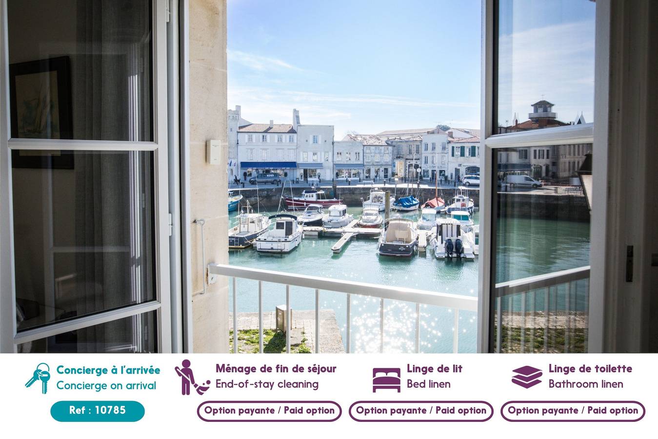 Apartamento entero, Escale à deux au coeur de l'île de Ré - La Rétaise in Saint-Martin-de-Ré, Isla de Ré