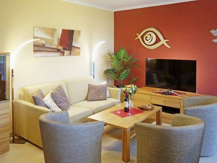 Ferienwohnung für 4 Personen, mit Sauna und Balkon, mit Haustier in Hohen Wieschendorf