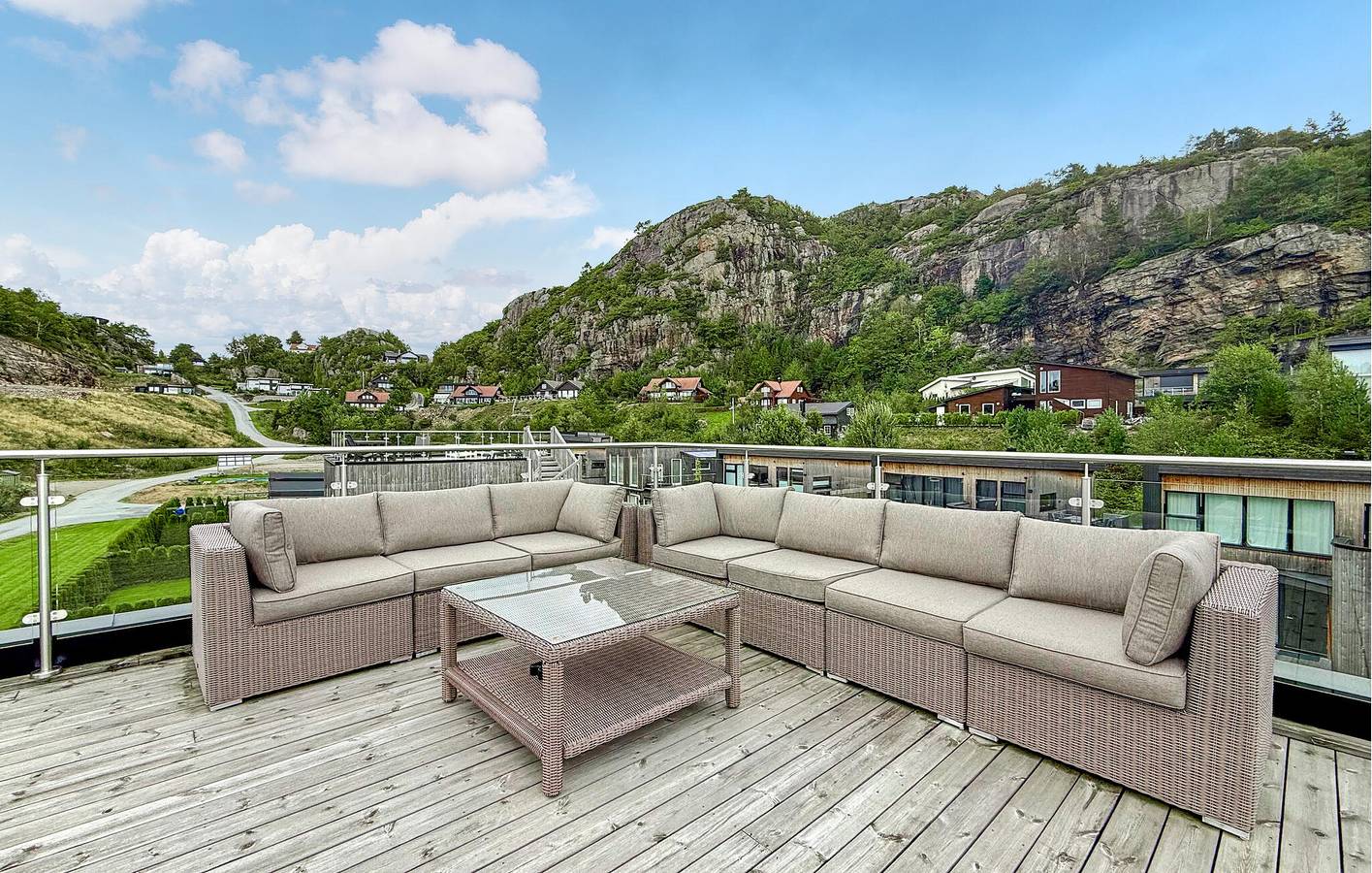 Ferienhaus für 6 Personen mit Terrasse in Lindesnes