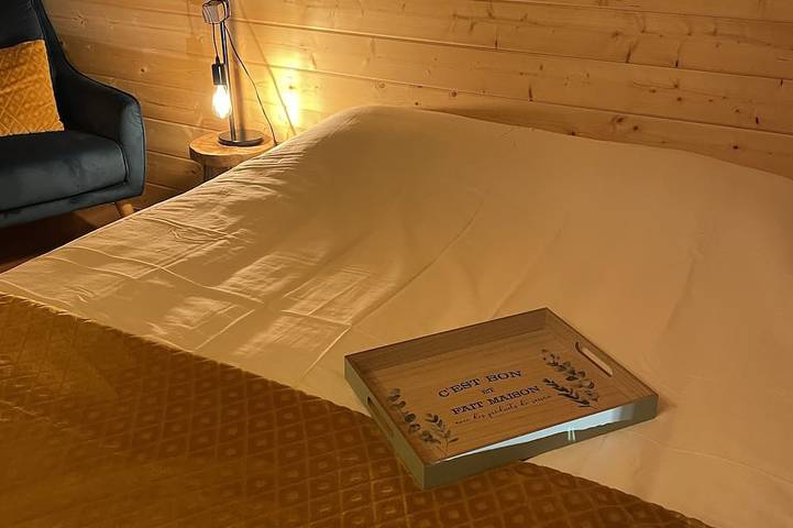 Chalet pour 4 personnes, avec jacuzzi ainsi que terrasse et jardin dans le Tarn - 4