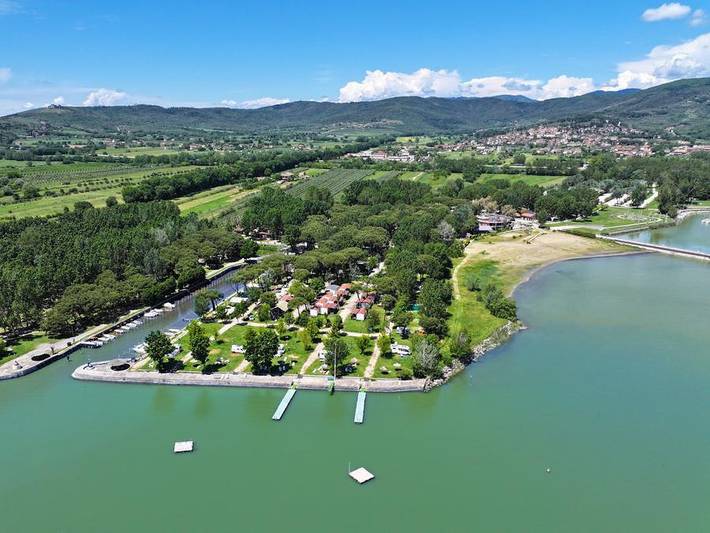 Camping Punta Navaccia  - Unterkunft 2 personen - Mini-Safari in Tuoro sul Trasimeno, Lago Trasimeno