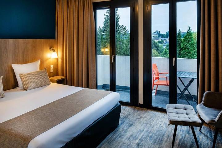 Hôtel pour 2 personnes, avec Balcon et Vue dans Grotte de Massabielle
