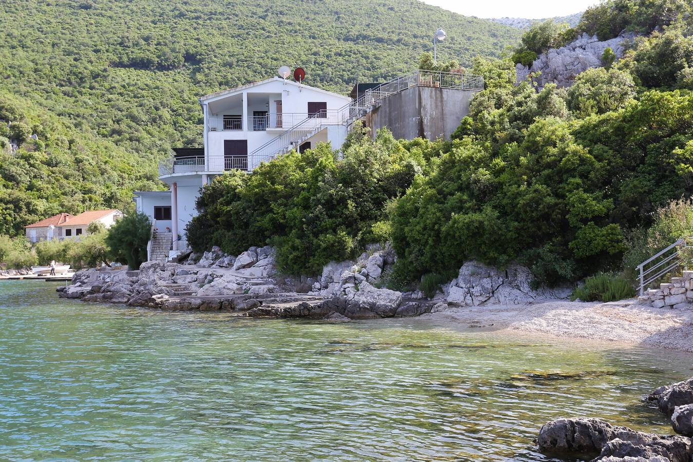 Ganze Wohnung, 2-Zimmer-Ferienwohnung am Strand Bucht Slivnica - Velika Prapratna, Peljesac A-10106-c in Trpanj, Dubrovnik-Neretva