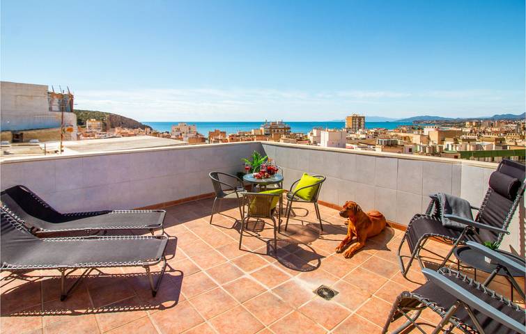 Location de vacances pour 6 personnes, avec Terrasse à Águilas