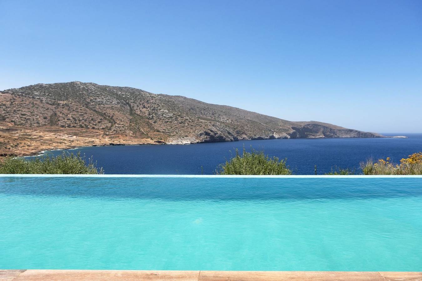 Villa für 12 Personen mit Balkon in Agia Pelagia, Achlada